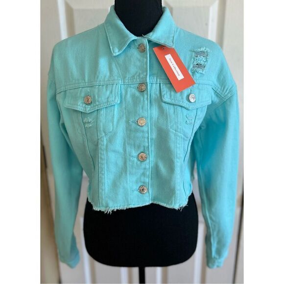 New Collection Jean Jacket Size Small - Picture 1 of 4